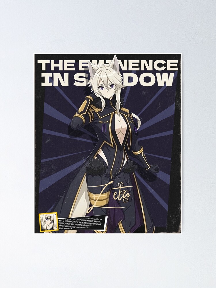 Lord Shadow Shadow Garden | Poster