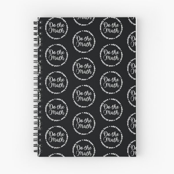 Item preview, Do the Math: Add Hope, Subtract Fear, End Division, Multiply Love designed and sold by MathVerge.