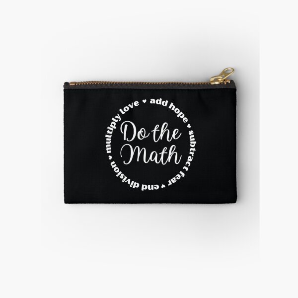 Item preview, Do the Math: Add Hope, Subtract Fear, End Division, Multiply Love designed and sold by MathVerge.