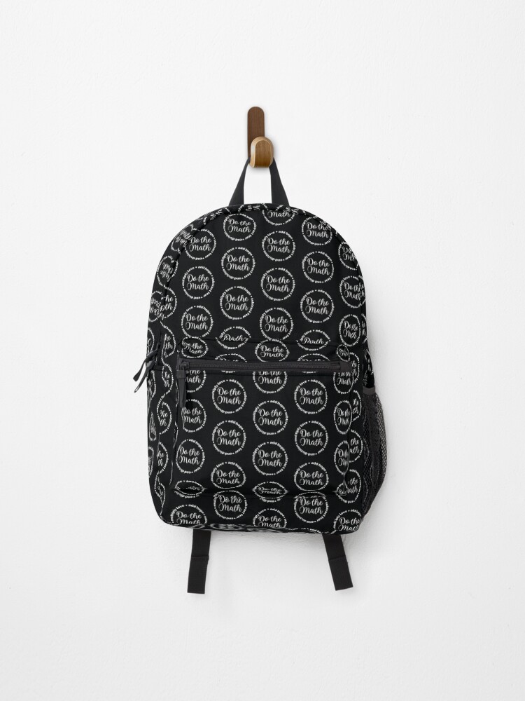 Thumbnail 1 of 3, Backpack, Do the Math: Add Hope, Subtract Fear, End Division, Multiply Love designed and sold by MathVerge.