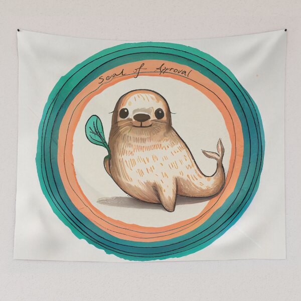 Item preview, seal of approval designed and sold by Rosiere Donahue ⭐️ ⭐️ ⭐️ ⭐️ ⭐️.