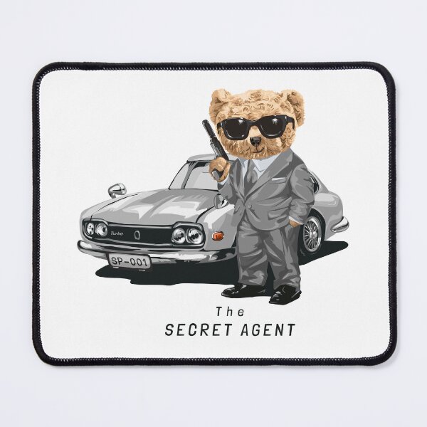 Item preview, The Secret Agent - Cool Bear Merch designed and sold by Froyd Wess.