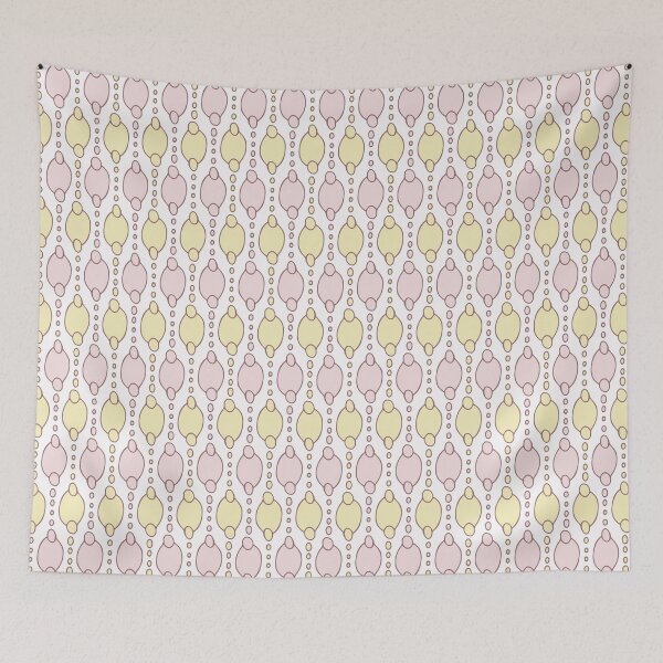 Item preview, Circles and bubbles - warm brown, pale pink and soft yellow designed and sold by FrancesPoff.