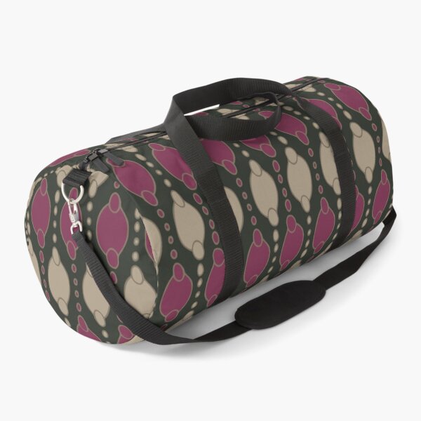 Item preview, Circles and bubbles - taupe, charcoal, violet designed and sold by FrancesPoff.