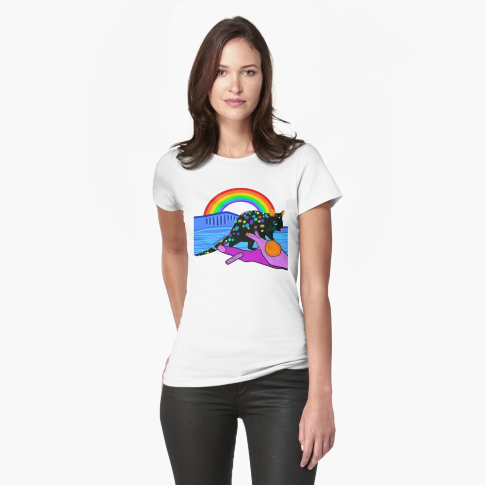Item preview, Fitted T-Shirt designed and sold by KatScarlet.