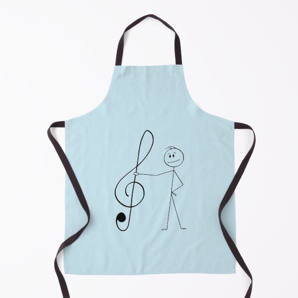 Item preview, Treble Clef Man With Musical Notes For Music Lovers And Musicians As A Funny Musical Nerd designed and sold by Funwithmusic.