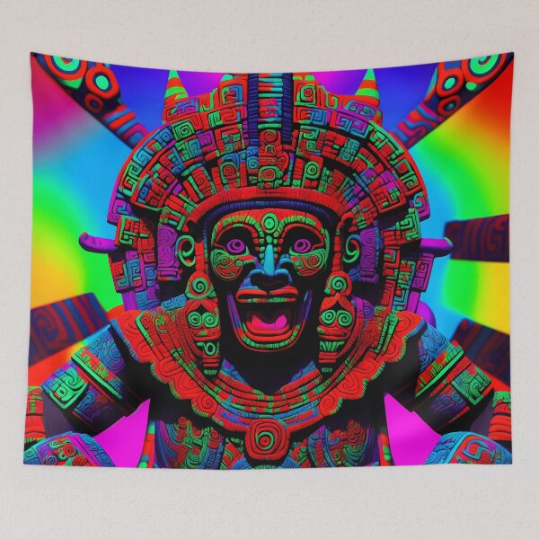 Item preview, Mayan Mesmerizer Fantasy Art Very Colorful designed and sold by internlvisions.