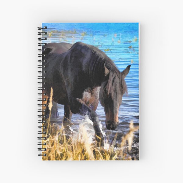 Item preview, Percheron Thoroughbred Horse Artwork designed and sold by NaturePrints.