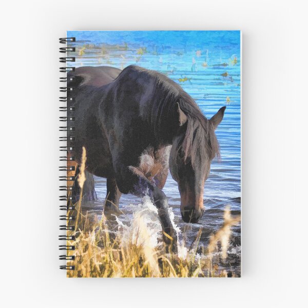 Item preview, Percheron Thoroughbred Horse Artwork designed and sold by NaturePrints.