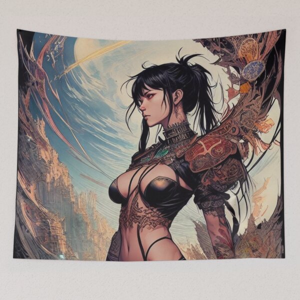 Item preview, Badass Female Character designed and sold by Anna-Mei.