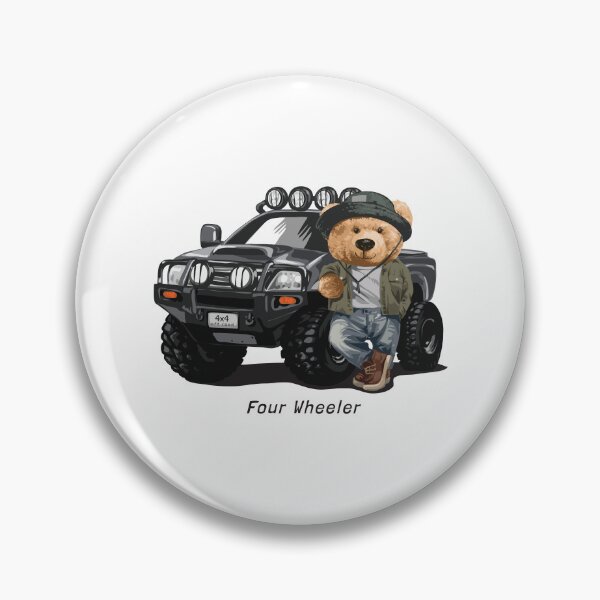 Item preview, Four Wheeler - Cool Bear Merch designed and sold by Froyd Wess.
