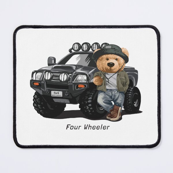 Item preview, Four Wheeler - Cool Bear Merch designed and sold by Froyd Wess.