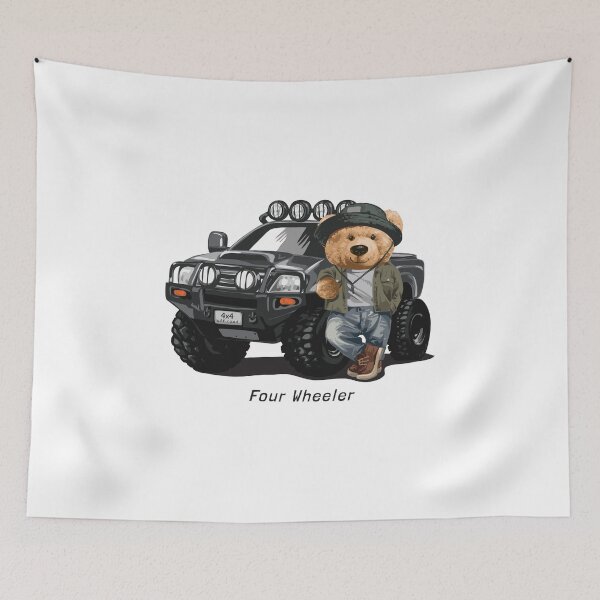 Item preview, Four Wheeler - Cool Bear Merch designed and sold by Froyd Wess.