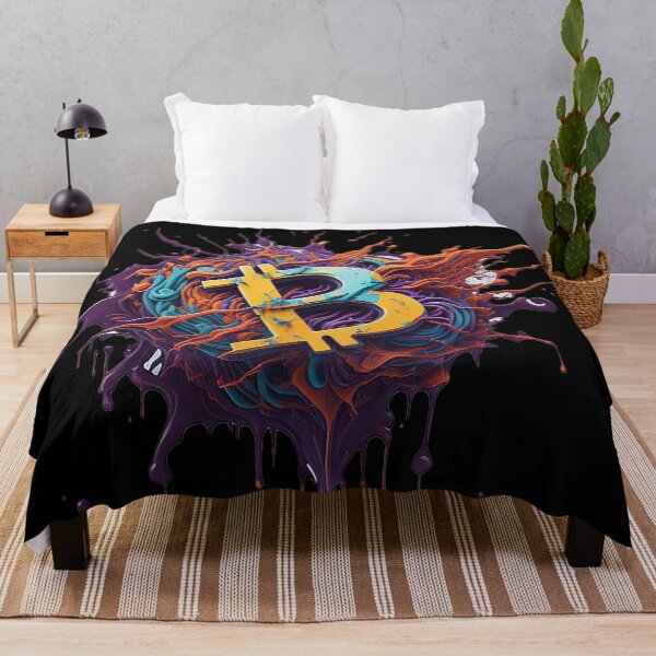 Item preview, bitcoin Splash art designed and sold by kombos.