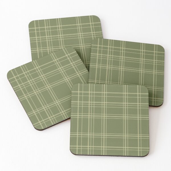 Item preview, Sage green plaid designed and sold by ChantalDesign.