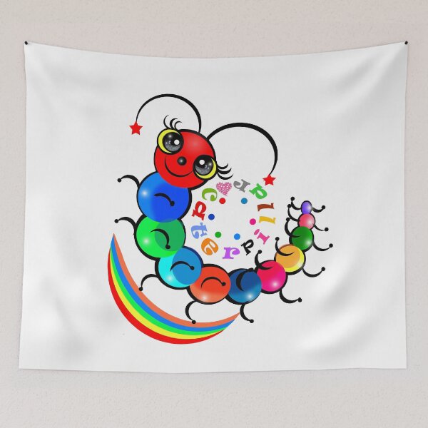 Item preview, Colorful caterpillar  designed and sold by Shirley cute art .
