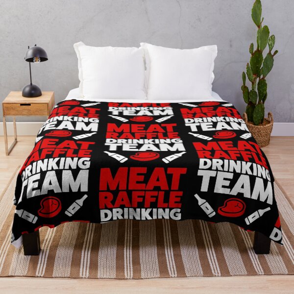 Item preview, Funny Meat Raffle Drinking Team Buffalo NY Minnesota designed and sold by yelly123.