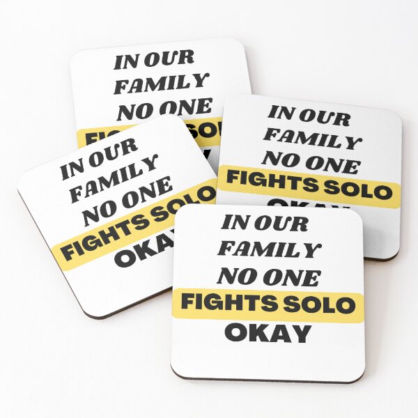 Item preview, In Our Family No One Fights Solo designed and sold by AMZIL-ZA.