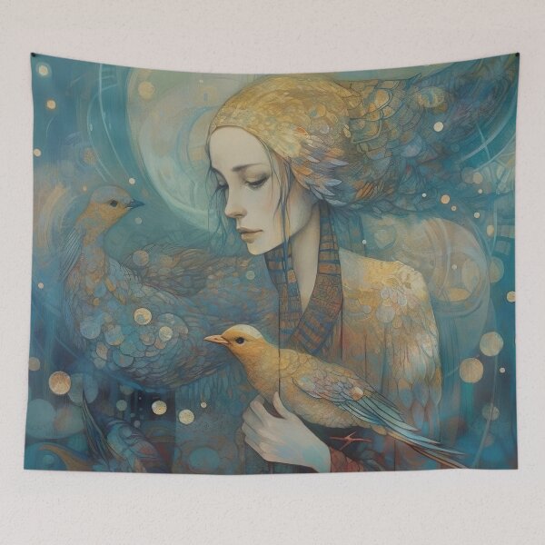 Item preview, Unity with the Birds designed and sold by Susan  Gallagher.