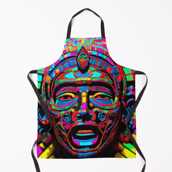 Item preview, Trippy Mayan Fantasy Art Very Colorful designed and sold by internlvisions.
