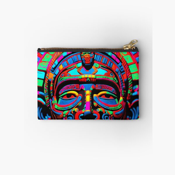 Item preview, Trippy Mayan Fantasy Art Very Colorful designed and sold by internlvisions.