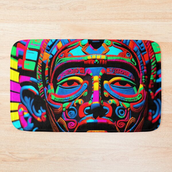 Item preview, Trippy Mayan Fantasy Art Very Colorful designed and sold by internlvisions.