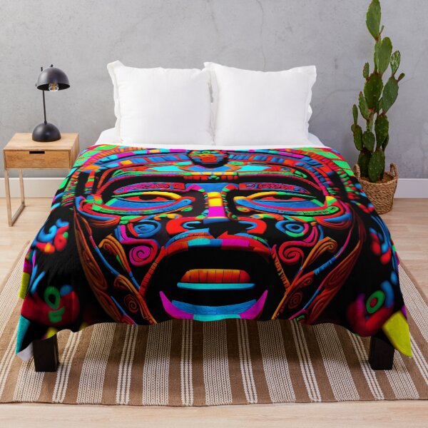 Item preview, Trippy Mayan Fantasy Art Very Colorful designed and sold by internlvisions.