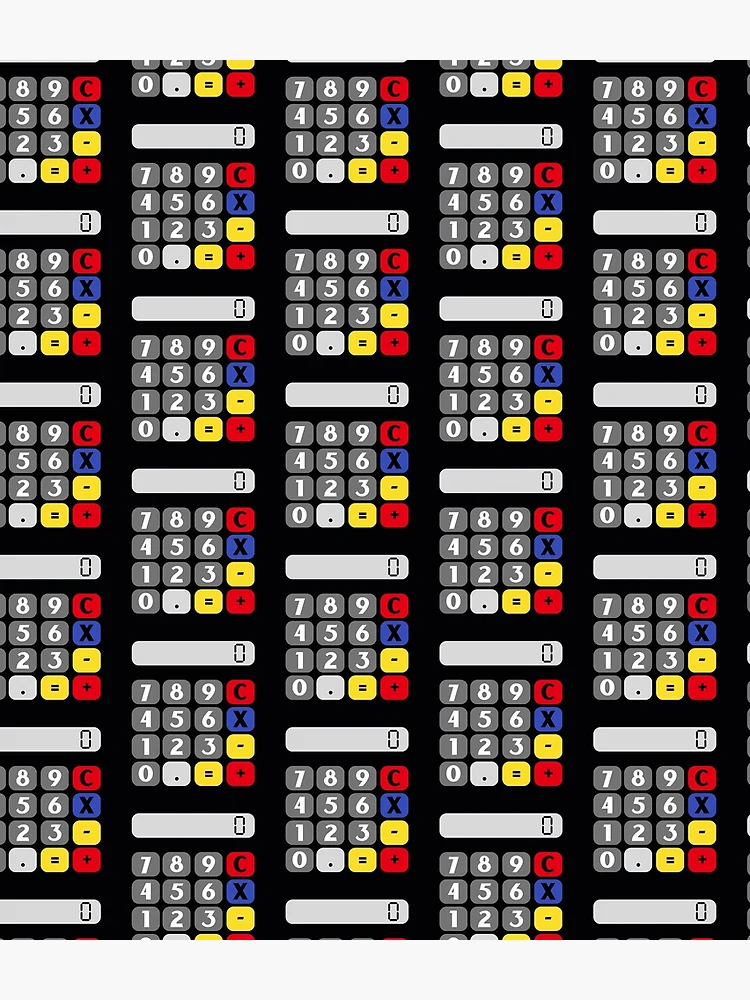 Thumbnail 3 of 3, Backpack, Calculator designed and sold by MathVerge.