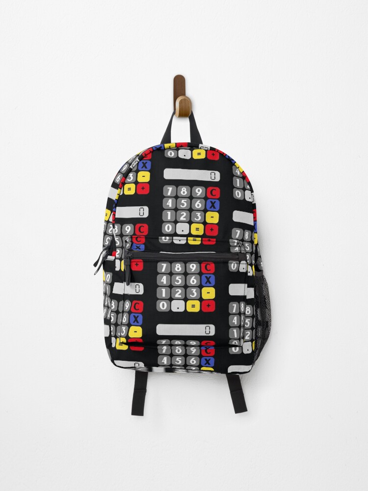Thumbnail 1 of 3, Backpack, Calculator designed and sold by MathVerge.