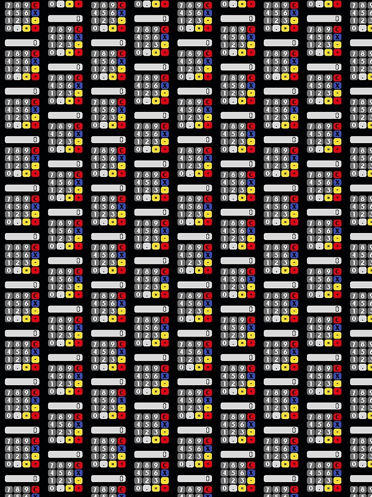 Thumbnail 3 of 3, Scarf, Calculator designed and sold by MathVerge.