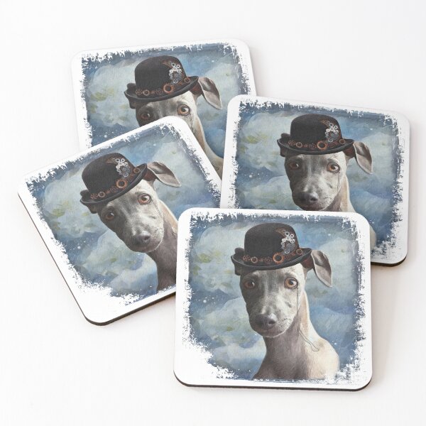 Item preview, Steampunk Greyhound On Grunge designed and sold by Heathermarie321.