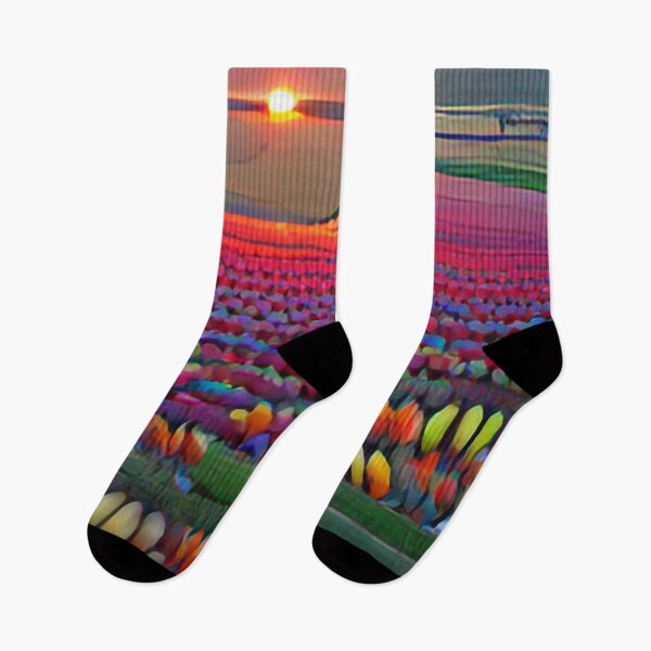 Item preview, Sunrise over Tulips designed and sold by Craig Kauzmann.