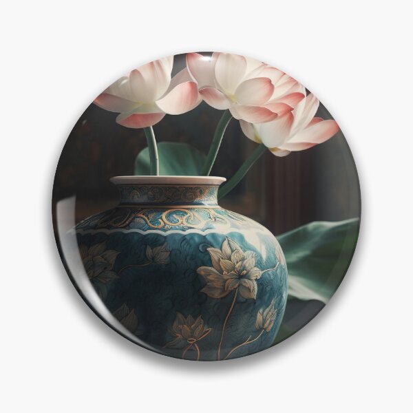 Artikelvorschau, Lotus Flowers in pot Wall Art, interior, Spiritual Wall Art, Zen, Spa - 9 entworfen und verkauft von jetaiart.