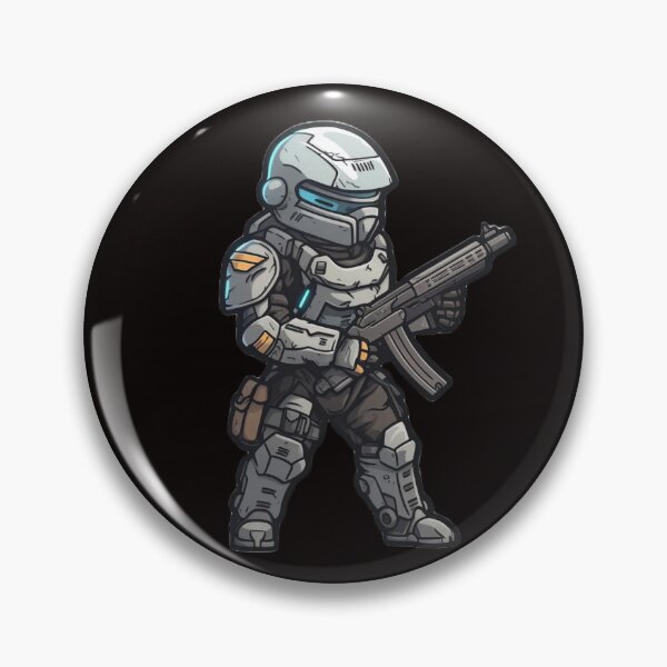 Item preview, sci-fi soldier designed and sold by AiWonderPrints.