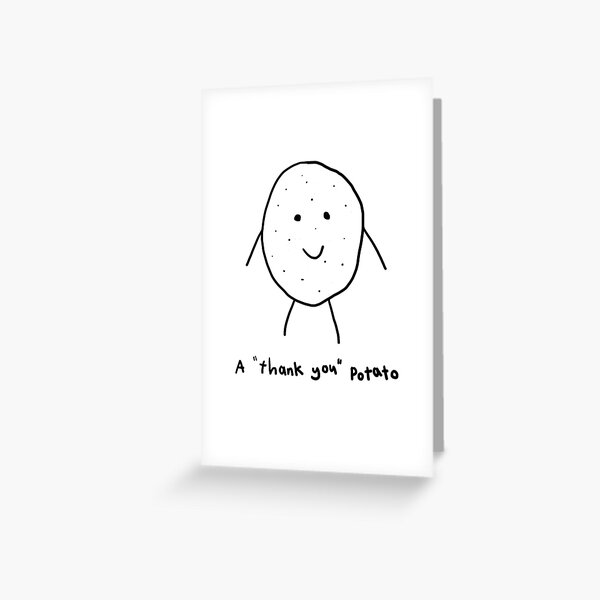 Item preview, Thank you Potato  designed and sold by LibbyroseITM.