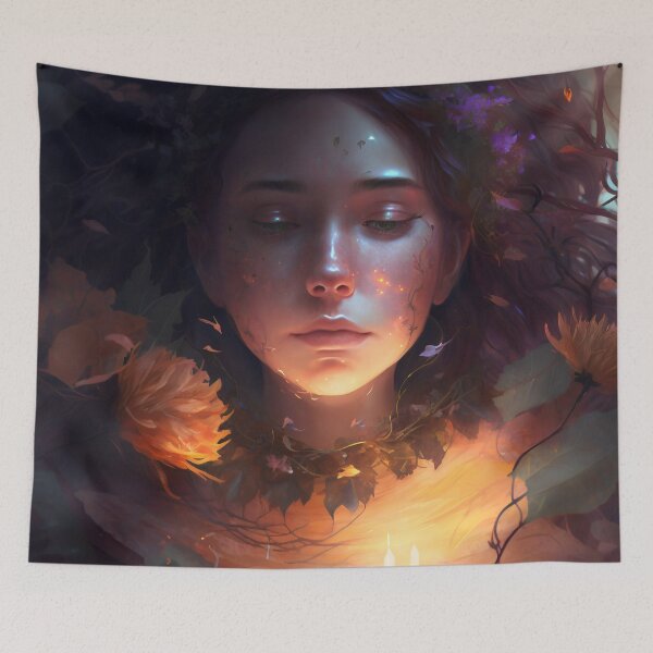 Item preview, Enchanted Aromas of Love and Sorrow: A Celestial Bloom designed and sold by oanaunciuleanu.