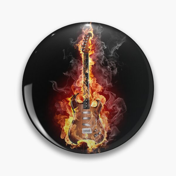 Item preview, Guitar on fire designed and sold by Hamdi Ben Ammar.