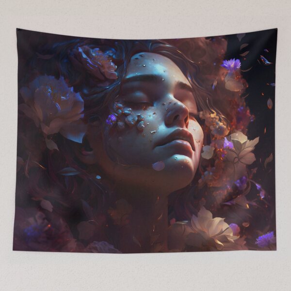 Item preview, Enchanted Aromas of Love and Sorrow: A Celestial Bloom designed and sold by oanaunciuleanu.
