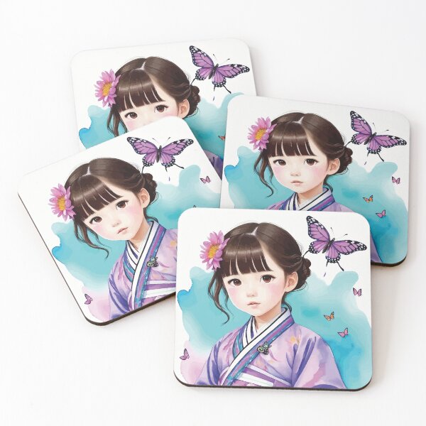 Item preview, Butterfly and young kid#56 designed and sold by YDIX.