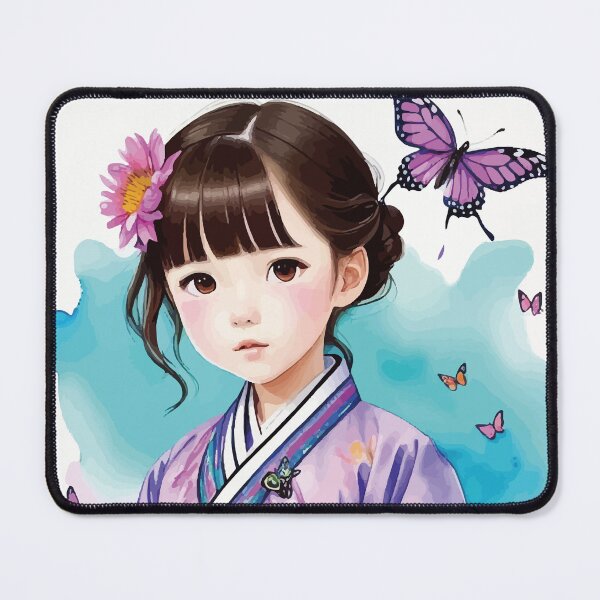Item preview, Butterfly and young kid#56 designed and sold by YDIX.