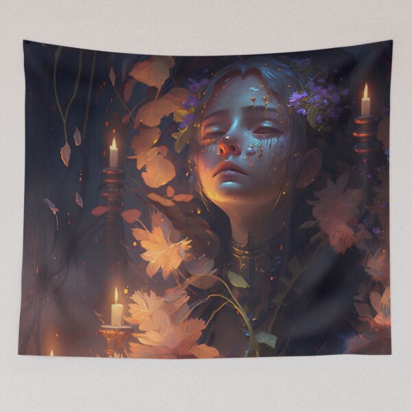 Item preview, Enchanted Aromas of Love and Sorrow: A Celestial Bloom designed and sold by oanaunciuleanu.