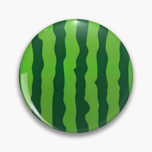 Item preview, Watermelon Pattern, Green Watermelon Striped Background. designed and sold by graphic-genie.