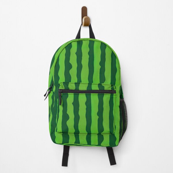 Item preview, Watermelon Pattern, Green Watermelon Striped Background. designed and sold by graphic-genie.