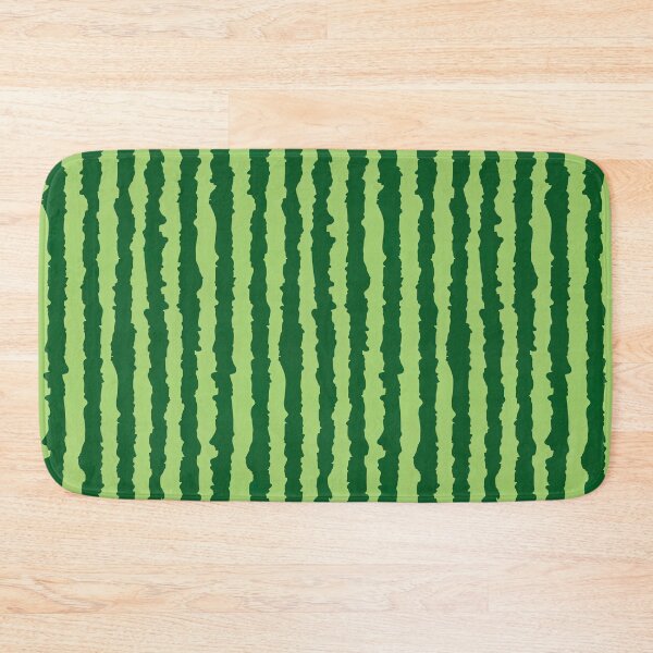 Item preview, Watermelon Pattern, Green Watermelon Striped Background. designed and sold by graphic-genie.
