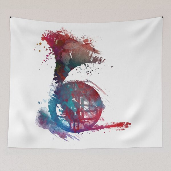 Item preview, French horn #frenchhorn #music #art designed and sold by JBJart.