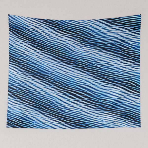 Item preview, Diagonal Blue Woven Pattern designed and sold by calibrit.