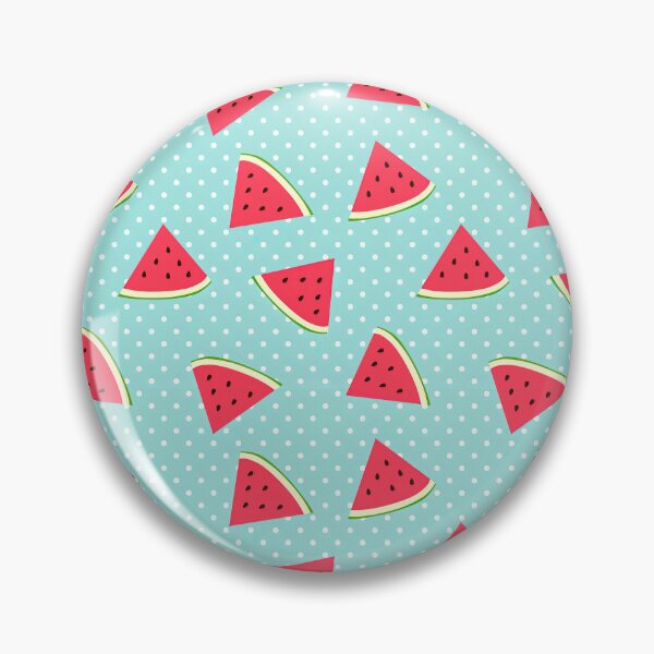 Item preview, Watermelon Pattern, Watermelon on Polka Dots designed and sold by graphic-genie.