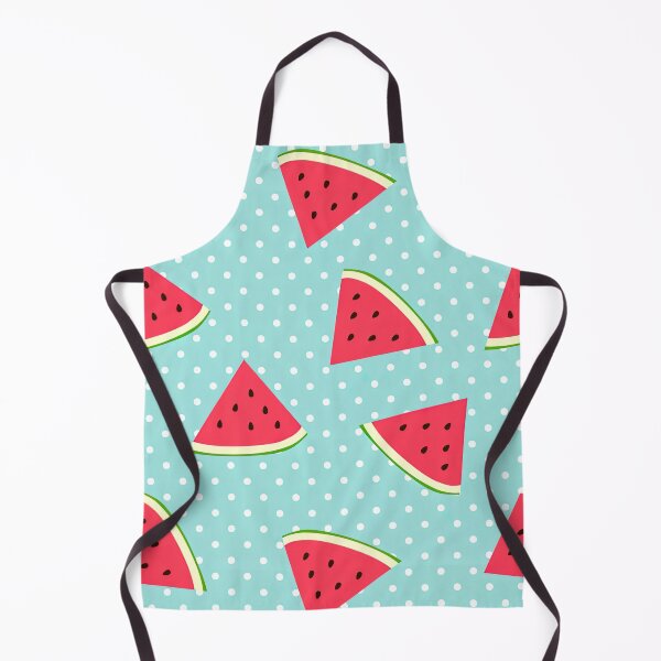 Item preview, Watermelon Pattern, Watermelon on Polka Dots designed and sold by graphic-genie.