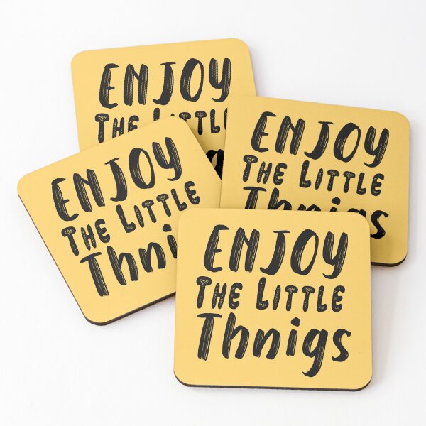 Item preview, Enjoy The Little Things designed and sold by CraftyArk.