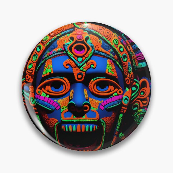 Item preview, Mayan Meditation Fantasy Art Very Colorful designed and sold by internlvisions.
